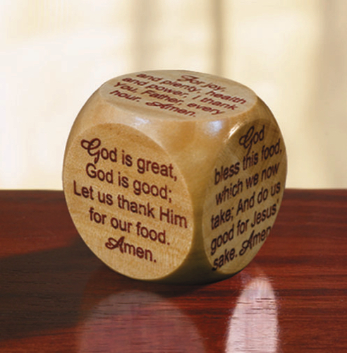 Mealtime Prayer Cube