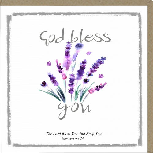 Greetings Card - God Bless you