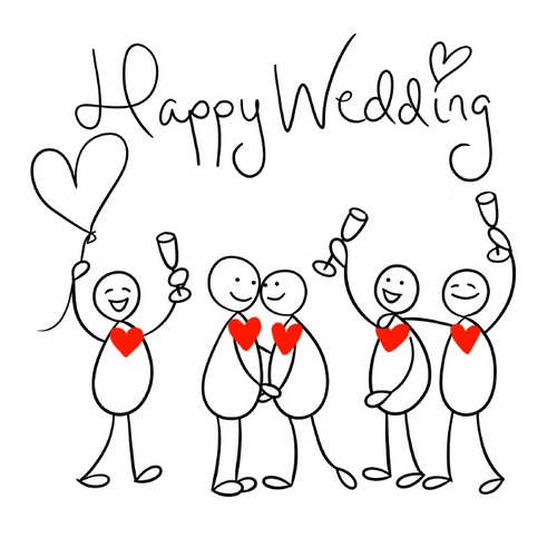 YC Greetings Card - Wedding