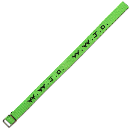 Bracelet - WWJD - Neon Green