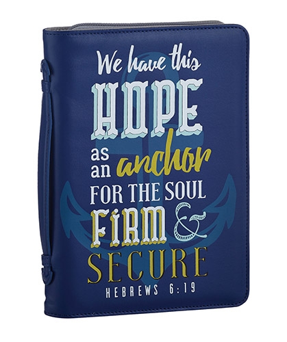 This Hope is an Anchor - Leather Look Bible Cover