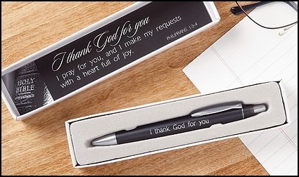 I Thank God For You - Boxed Pen and Prayer Card