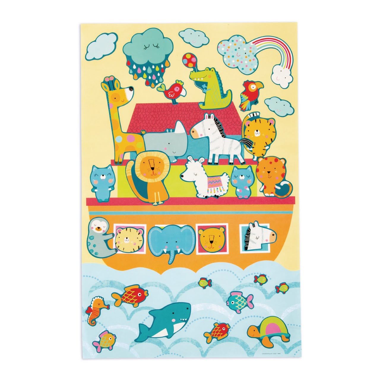 Giant Sticker Scene - Noahs Ark