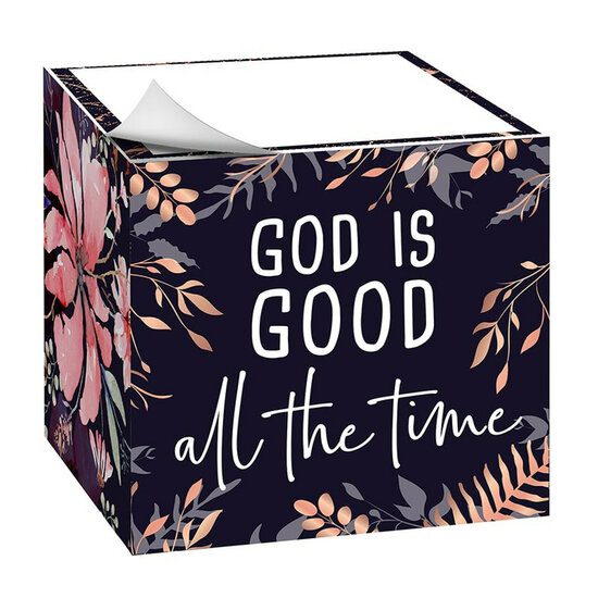Memo Cube - God is good
