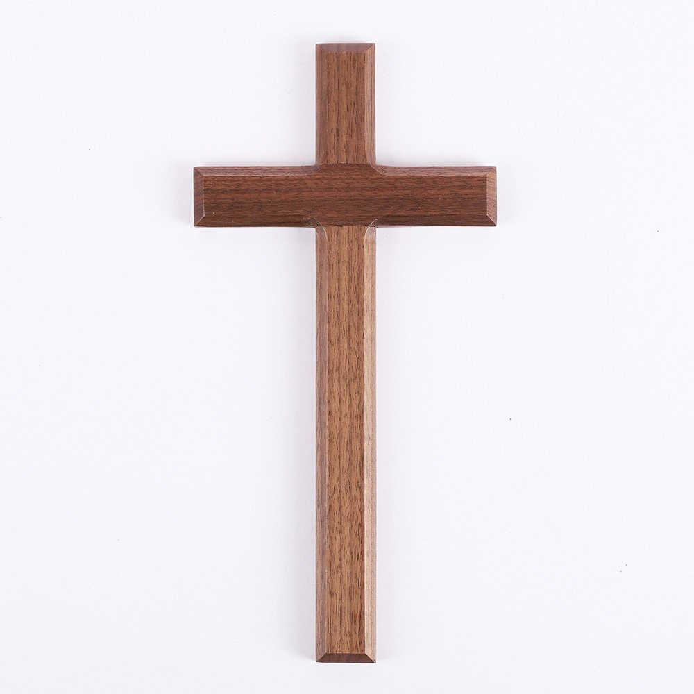 Wall Cross – 10″ – Walnut
