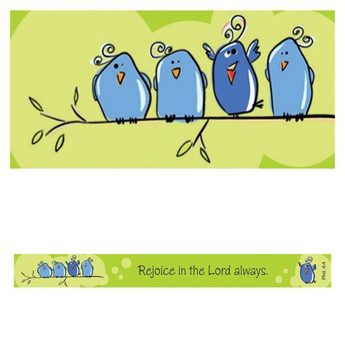 Magnetic strip - Rejoice in the Lord always