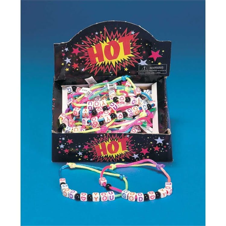 Bracelet - Smile God (heart) you (6)