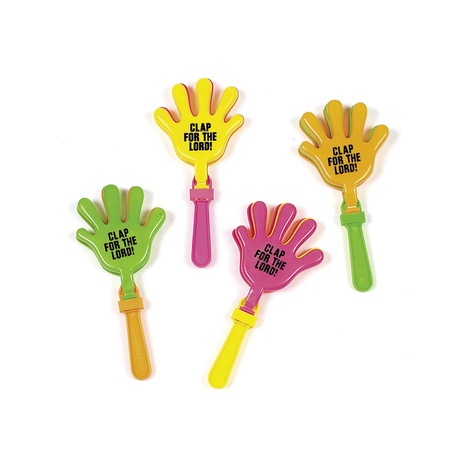 Plastic Clapper - Clap for the Lord