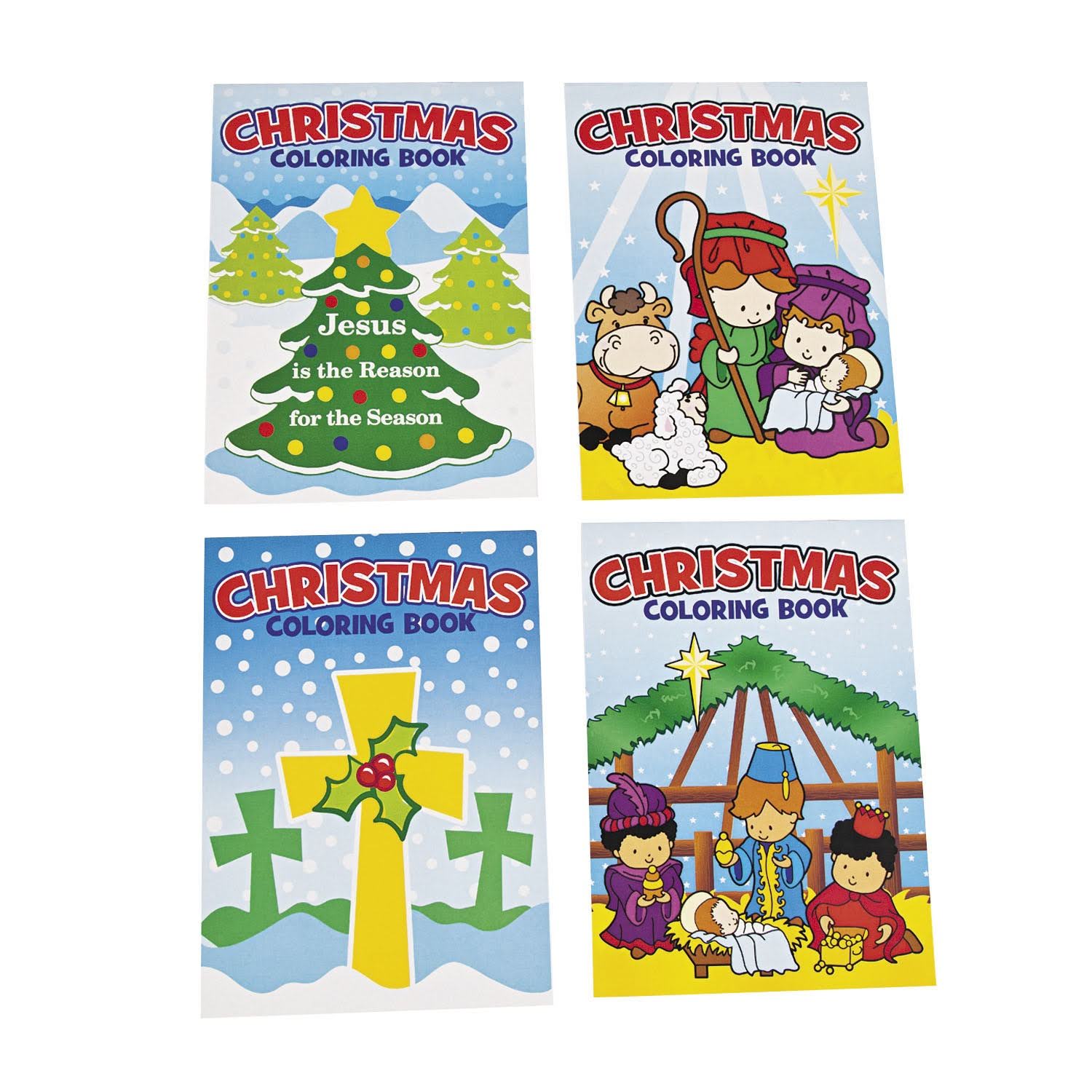 Christmas Religious Coloring Book