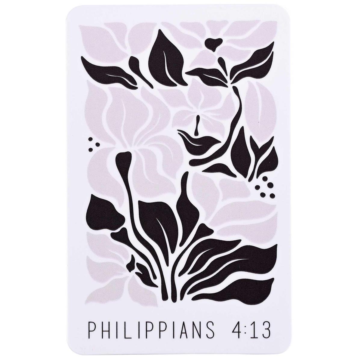 Pocketcard - I Can Do All Things - Floral
