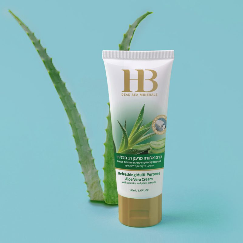 Forfriskende multifunktionel Aloe Vera creme 180 ml