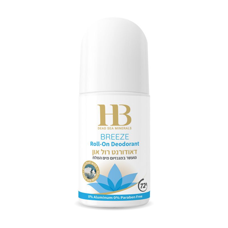 Breeze - roll-on deodorant beriget med magnesium - til kvinder - aluminiumsfri (75 ml)
